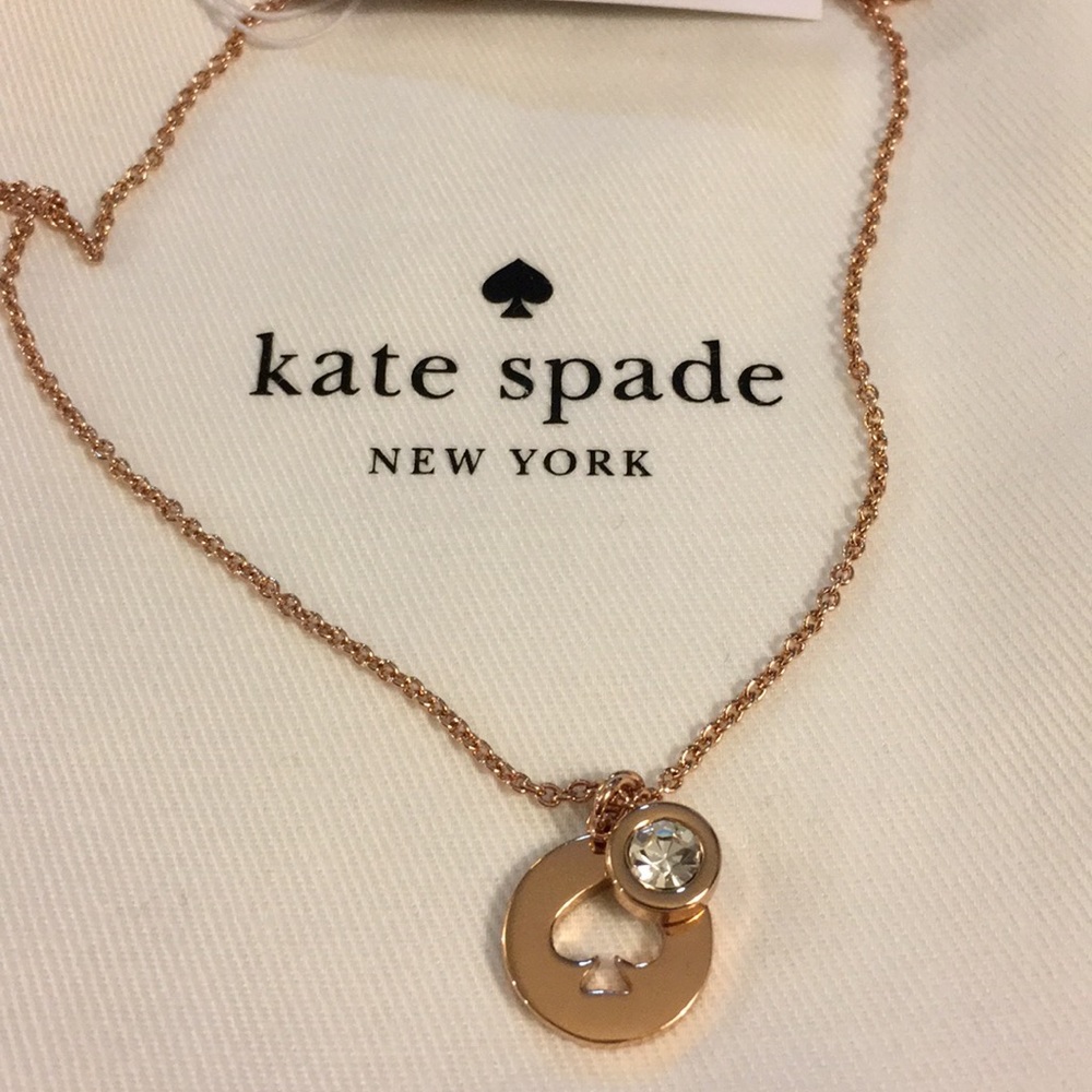 NWT Kate Spade Charm Pendant necklace